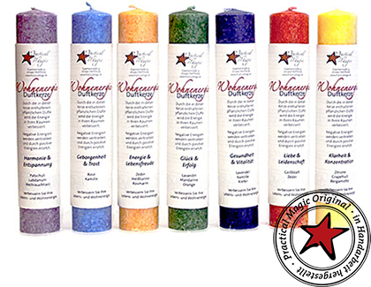 Duftkerzen mit rein ätherischen Ölen