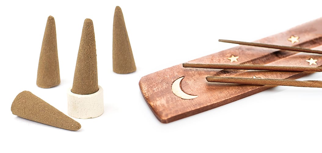 Organic Goodness Räucherstäbchen und Räucherkegel